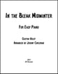 In the Bleak Midwinter piano sheet music cover